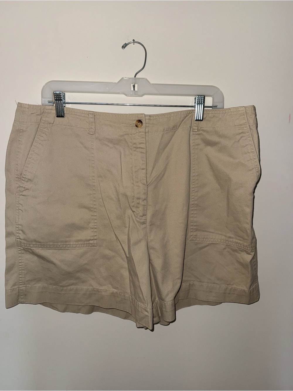 Talbots Beige Trouser Shorts